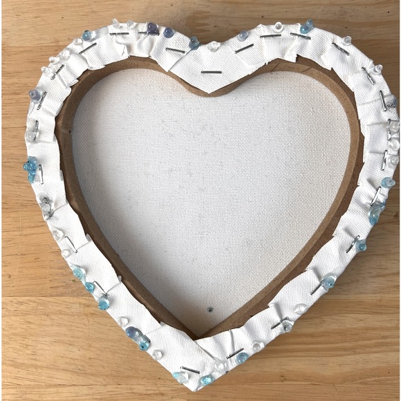 💙Geode Resin Heart - Picture 7 of 7